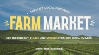 Organic Farm Market Animation Preview