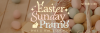 Modern Nostalgia Easter Promo Twitter Header Image Preview