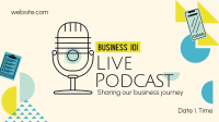 Playful Business Podcast Facebook event cover Image Preview