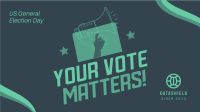 Your Vote Matters Facebook Event Cover Image Preview