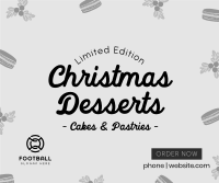 Cute Homemade Christmas Pastries Facebook post Image Preview