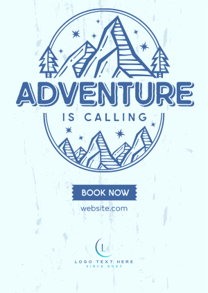 Hiking Equipment Shop Poster Image Preview