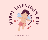 Cupid Valentines Facebook Post Design
