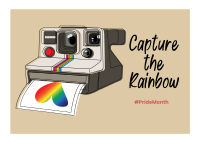 Polaroid Camera Postcard Design
