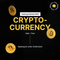 Cryptocurrency Webinar Instagram post Image Preview