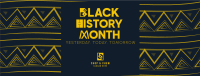 Black History Celebration Facebook Cover Design