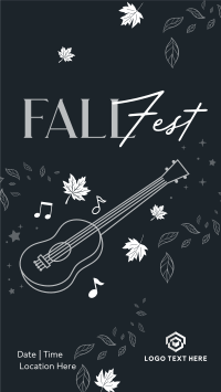 Fall Music Fest Instagram Story Design