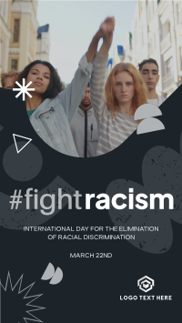 Elimination of Racial Discrimination Facebook Story Design