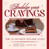Chocolate Craving Sale Instagram post Image Preview
