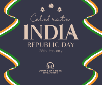 Fancy India Republic Day Facebook Post Design