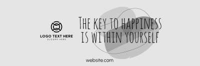 Key to Happiness Twitter header (cover) Image Preview