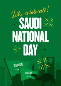 Saudi Day Celebration Flyer Image Preview