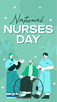 National Nurses Day TikTok Video Design