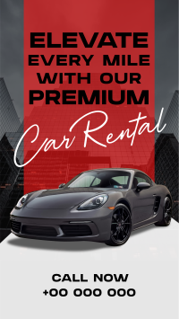 Modern Premium Car Rental Instagram story Image Preview