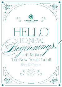 Year-End Greeting Quote Letterhead | BrandCrowd Letterhead Maker