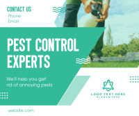 Pest Control Experts Facebook Post Design