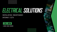 Electrical Solutions Facebook Event Cover Design