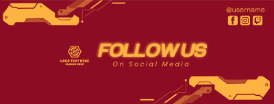 Mechanical Follow Us Facebook cover Image Preview