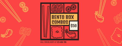 Bento Box Combo Facebook cover Image Preview