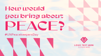 Day of UN Peacekeepers Animation Design