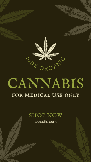 Cannabis Cures Instagram story Image Preview