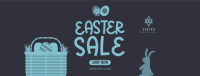 Easter Basket Sale Facebook Cover Image Preview