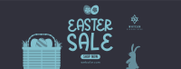 Easter Basket Sale Facebook cover Image Preview