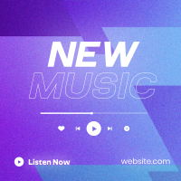 Bright New Music Announcement Linkedin Post Image Preview