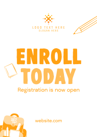 Enrollment Is Now Ongoing Poster Image Preview