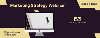 Marketing Strategy Webinar Facebook cover Image Preview