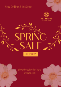 Aesthetic Spring Sale  Flyer Image Preview