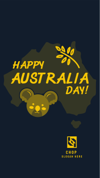 Koala Australia Day Instagram Story Design