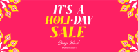 Holi-Day Sale Facebook Cover Design