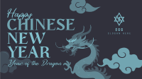 Dragon Chinese New Year Facebook event cover Image Preview