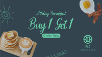 All Day Breakfast Facebook Event Cover Design