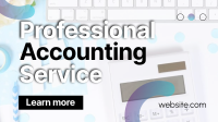 Professional Accounting Service Facebook Event Cover Design