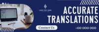 Corporate Translator Professional Twitter Header Preview