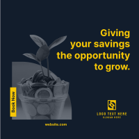 Grow Your Savings Linkedin Post Image Preview