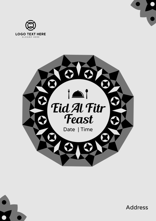 Eid Feast Celebration Poster Design Image Preview