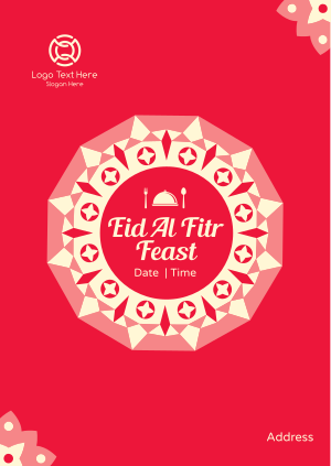 Eid Feast Celebration Poster