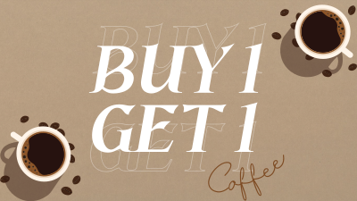 Coffee Promo Facebook event cover Image Preview