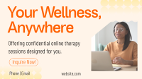 Wellness Online Therapy Animation Image Preview