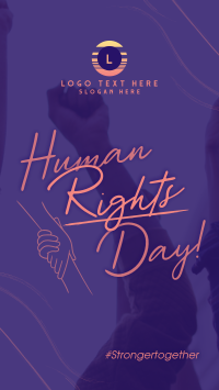 Human Rights Advocacy TikTok video Image Preview