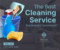 The Best Cleaning Service Facebook post Image Preview