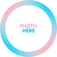 Gradient Transgender Pride LinkedIn profile picture Image Preview