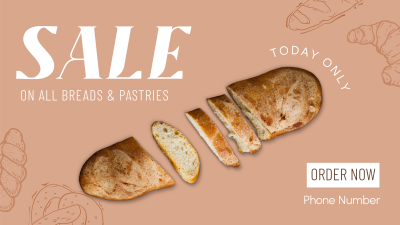 Bakery Sale Facebook event cover Image Preview