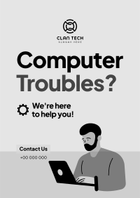 Computer Repair Flyer Image Preview