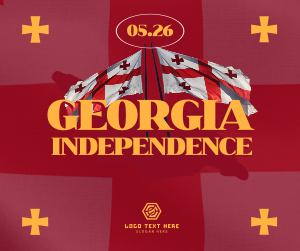 Georgia Independence Day Celebration Facebook post Image Preview
