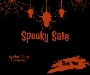 Spider Spooky Sale Facebook post Image Preview