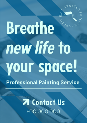 Pro Painting Service Flyer Image Preview